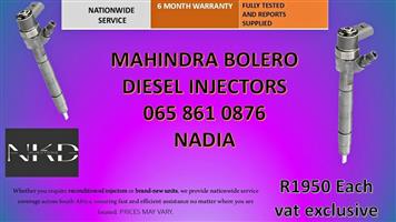 MAHINDRA BOLERO DIESEL INJECTORS FOR SALE