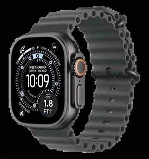 Apple watch ultra 3 49mm black with black ocean band