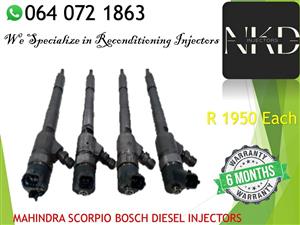 MAHINDRA SCORPIO DIESEL INJECTOR FOR SALE OR SERVICE EXCHANGE OR TO RECON