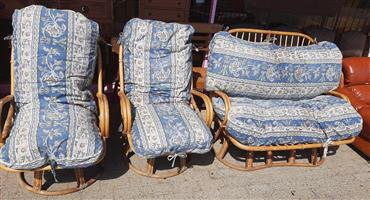 second hand cane chairs for sale