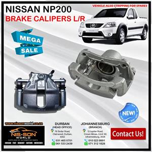 NISSAN NP200 BRAKE CALIPERS L/R