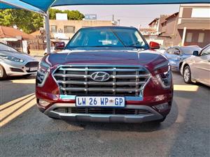2021 HYUNDAI CRETA 1.5 52 000KM MAROON COLOR AUTOMATIC PETROL 