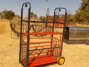 Sheep/goat weigh crate