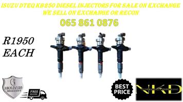 RECONDITIONED DIESEL INJECTORS FOR ISUZU DTEQ KB250 ON SALE