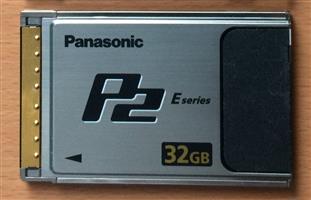 PANASONIC P2 E-series 32 GB card
