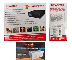 700w 12v Power Inverter UPS + 100ah Gel battery,  New with FREE DELIVERY