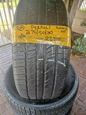 4x Perelli 90% 20 inch