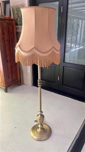 Antique Copper standing lamp