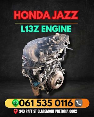 Honda Jazz L13Z engine Contact me for more info or prices 