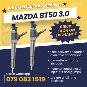 MAZDA BT50 3.0 INJECTORS FOR SALE WITH WARRANTY INCLUDED 