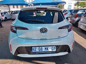 2019 TOYOTA COROLLA 1.2 ENGINE CAPACITY XS HATCHBACK AUTOMATIC DSG PETROL WHITE SERVICE HISTORY.