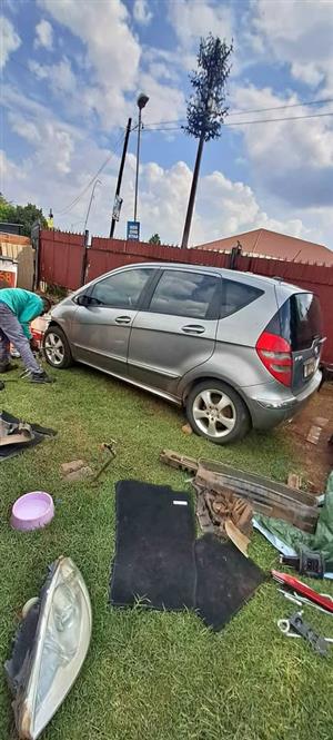 Mercedes benz A170 stripping for parts at Spareline Auto