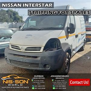 NISSAN INTERSTAR STRIPPING FOR SPARES