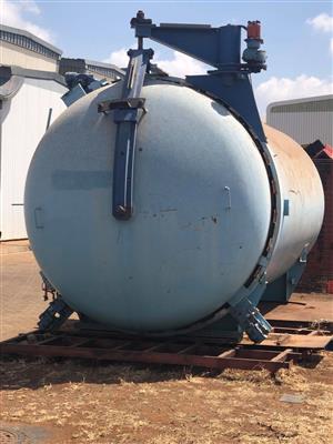 Autoclave 1.8 M x 6 M for rubber lining