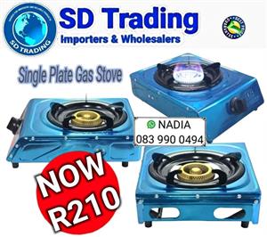 Single Burner Stainless Steel Gas Cooker