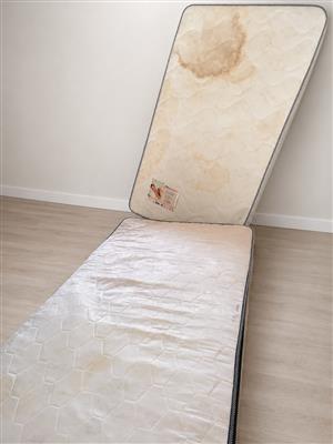 TWO SINGLE MATTRESSES FOR SALE – PRICED SEPARATELY