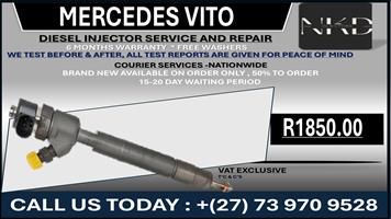 Mercedes Vito Diesel Injectors 