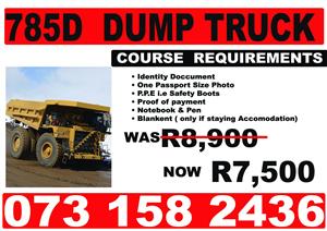 Dump truck,Health&Safety,Underground Machine Operation Training