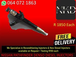 NISSAN PATHFINDER DIESEL INJECTORS FOR SALE