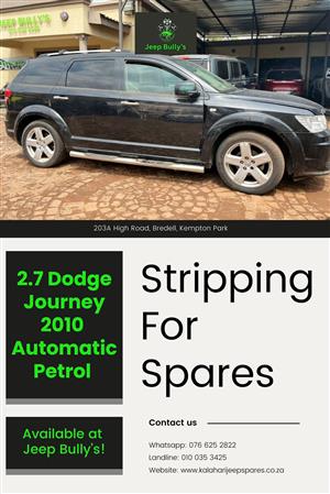 Stripping for Spares: 2.7 Dodge Journey Automatic