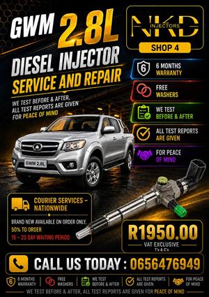 Gwm_2.8L_Diesel_Injectors_On_Recon_at_NKD