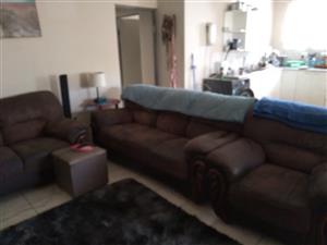 Lounge suite for sale with 2 sets of covers. .  