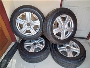 X4 VW T4 & T5 & T6 Mags Only Without Tyres Size 16inch