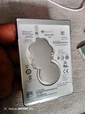 1TB Seagate Hard Drive (good health)