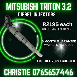 Mitsubishi Triton 3.2 Diesel Injectors for sale