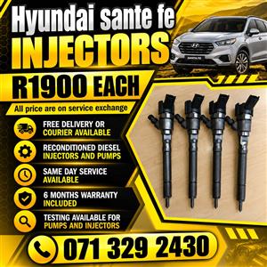 HYUNDAI SANTA FE 2.2 INJECTORS FOR SALE 