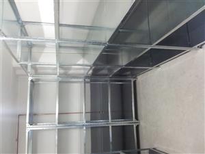 bolt and nut galvanized steel shelving