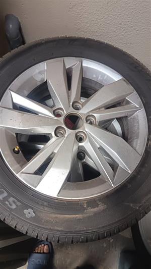 Polo TSI rims and tyres