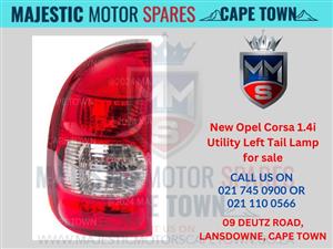 Opel Corsa 1.4i Utility Left Tail Lamp for sale