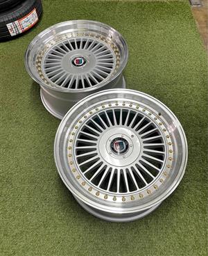 19 INCH ALPINA CLASSIC DESIGN RIM SET NARROWS/WIDES