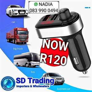 CAR MP3 Wireless Charger and FM Modulator