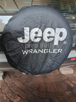 Now Available | Jeep Wrangler | Faux Leather Spare Wheel Cover