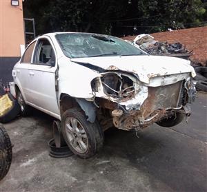 Stripping a Chev Aveo 1.6 2011 Auto for spare parts