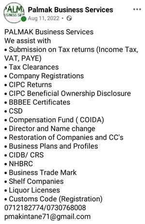 Business and Tax Services