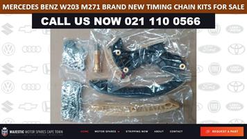 MERCEDES BENZ W203 M271 BRAND NEW TIMING CHAIN KITS FOR SALE