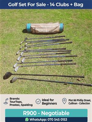Golf set 14 clubs +bag