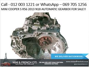 Mini Cooper S R56 2013 Automatic Gearbox For Sale - OEM Replacement