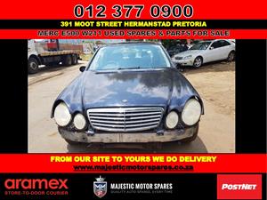 Mercedes Benz E500 W211 Mercedes E Class used spares used parts