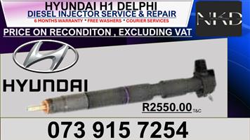 Hyundai H1 Delphi Diesel Injectors 