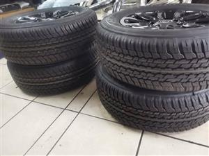 GD6 Toyota hilux 18inch mag rims and tyres brand new ones