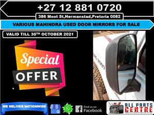 Various Mahindra used door mirrors for sale
