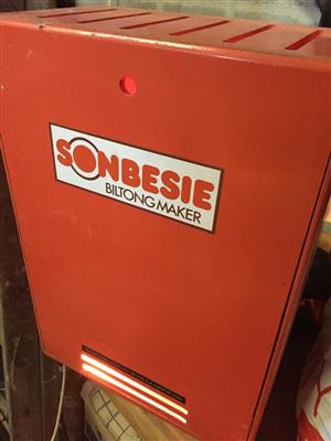 Professional Sonbesie Biltong maker box - complete with hooks and light etc