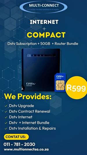 Internet + Dstv Compact