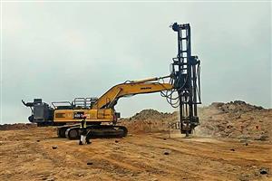 Drill Rig - Komatsu PC400-7
