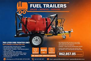 2026 Trailers&Tankers 700 liter Firefighter Bowser