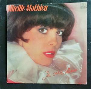 Mireille Mathieu - Je Vous Aime LP Record